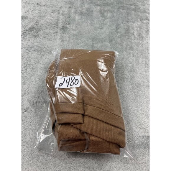 Haband Executive Division Mens 54x27 Brown Dress Pants Casual Office Wear - Picture 7 of 7